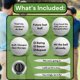 thumbnail image 4 of Set de Regalo HahaHome: 6 Pelotas de Golf + Tees + Marcador, 4 of 6