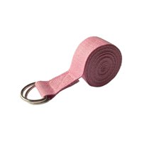 Gymhome - Correa De Estiramiento Para Yoga Y Pilates Rosa