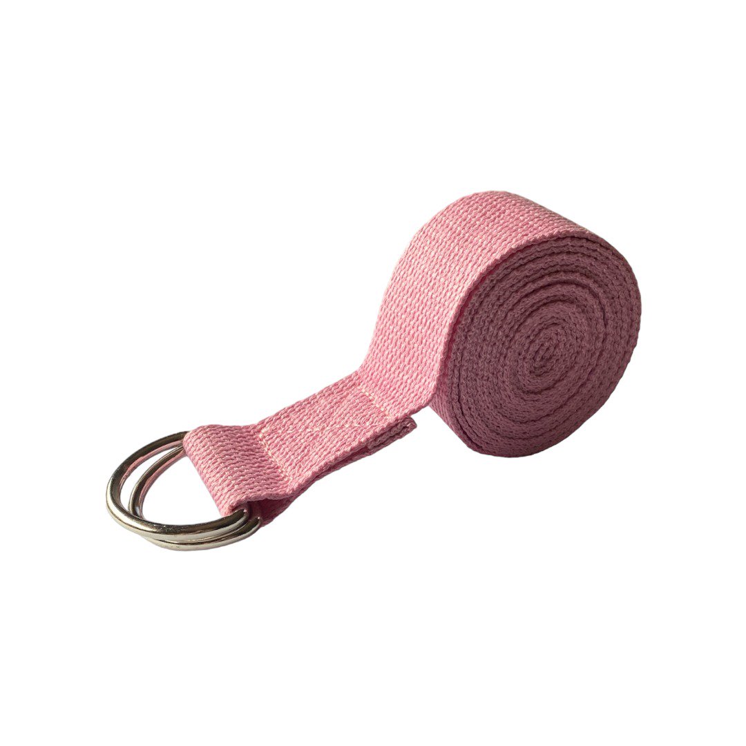 Gymhome - Correa De Estiramiento Para Yoga Y Pilates Rosa