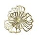 thumbnail image 5 of Decoración De Pared De Flores De Metal, Decoración Floral Para Colgar En La Pared, Para Hotel, Baño, Cocina, Dorado, Pequeño, 5 of 5