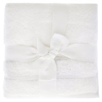 Cariloha - Juego De Toallitas De Bambú - Blanco