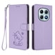 thumbnail image 1 of Funda de Gato tipo Libro para Xiaomi Redmi Note 15 4G/5G, Lila Claro, 1 of 6