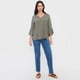 thumbnail image 4 of Blusa Mujer Manga Campana Verde Corona, 4 of 5