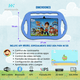 thumbnail image 5 of Tablet para niños 7 Pulg. WiFi Playstore Control Parental  Azul, 5 of 7
