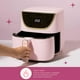 thumbnail image 2 of Air Fryer Paris Hilton, grande, con capacidad para 6 cuartos de galón, rosa, 8 en 1, 2 of 3