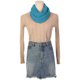 thumbnail image 3 of INSPIRE CHIC Bufanda de Chifón Sólida para Mujer Ligera Suave Transparente Larga Envoltura para la Cabeza Chal Bufandas Azul Cielo Profundo 68.9x29.5 pulgadas, 3 of 7