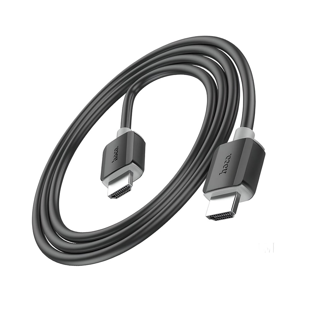 Hoco - Cable Hdmi 4k @60hz 18gps V2.0 Trenzado Oro 1 Mts