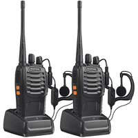 Baofeng Bf-888S Radio Portátil Uhf 16 Canales 5W Batería 1500Mah（2Pcs）