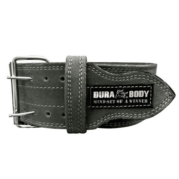 Cinturon Pesas Para Gimnasio Mujer Durabody Hc Cuero S Grey