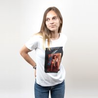 Polera Mc Mujer Flashdance Movie Blanco