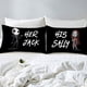 thumbnail image 4 of Nightmare Christmas Duvet Cover Quenn Size Set Her Jack His Sally Bedding Set 3 Pieces Soft Microfiber Quilt Cover, 4 of 5