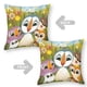 thumbnail image 2 of Puffin Rock Fundas de almohada de terciopelo con tema, regalos de funda de almohada, decoración para el hogar, cojín de lanzar, regalo de cumpleaños para fans y parejas.56*56cm., 2 of 6