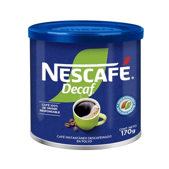 Café Descafeinado Decaf Frasco 170g Nescafé