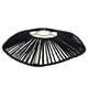 thumbnail image 3 of Pantalla De Cuerda Tejida A Mano, Pantalla De Luz Colgante Para Cocina, Isla, Hogar, Pasillo, Negro, 3 of 6