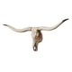 thumbnail image 3 of Resina Long Horned RAM Decor Skull Wall Mount Skull Decor Para Home Office A 77.5x32x12cm, 3 of 5