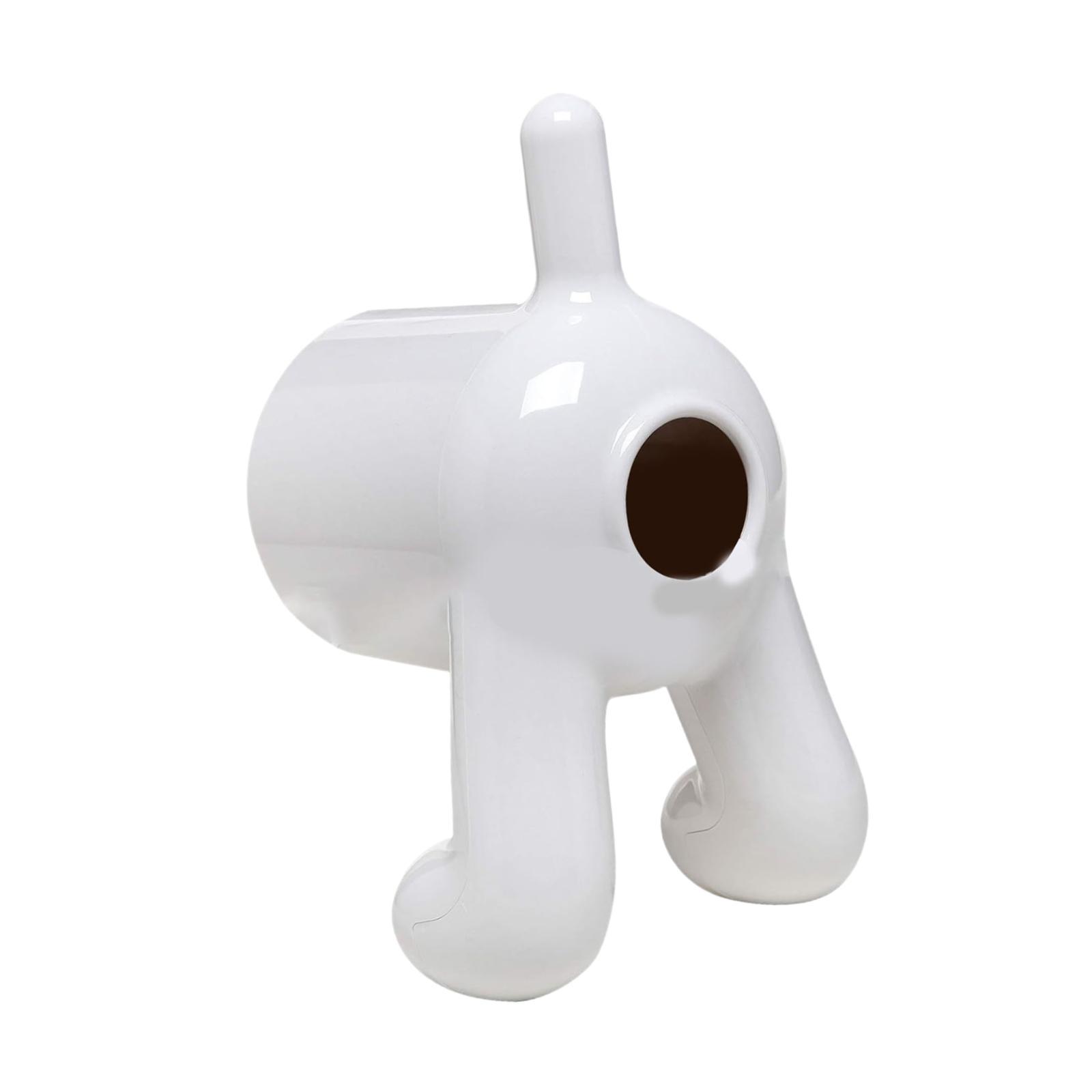 Magideal - Dispensador De Pañuelos Faciales Con Forma De Trasero De Perro, Soporte Para Papel Higiénico, Centro De Mesa, Caja De Pañuelos Para Restaurante Y Baño