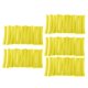 thumbnail image 4 of 60PC Carpa Pesca Espuma Palo Cilindro Flotador Hacer Mosca Atar Zig Rig Amarillo, 4 of 5