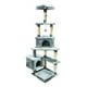 thumbnail image 1 of Rascador Gatos Tipo Torre 60cm + Cama Arbol Terciopelo, 1 of 2