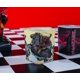 thumbnail image 3 of Minivasos de chupito plateados Buffalo Marvel Deadpool, 60 ml, paquete de 4, 3 of 7