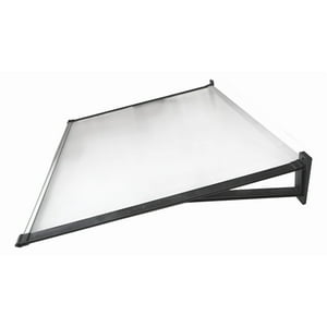 Alero Listo Recto 1,0X1,2Mts Transparente Dvp