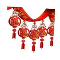 Bothyi - Banner De Año Nuevo Chino Versátil Para Recuerdos De Fiesta En Restaurantes Estilo Año Nuevo Lunar C