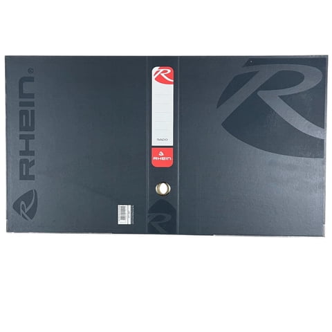 Flat Para Archivador Rhein Rado Negro Pack 50 Unidades