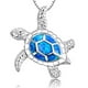 thumbnail image 1 of Collar tortuga ópalo plata 925, 1 of 3