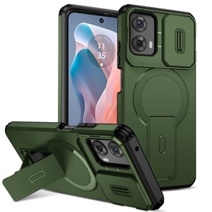Funda Foxdock Para Motorola G Play 5G 2024 – Magnética Antigolpes Con Soporte Y Protección Doble
