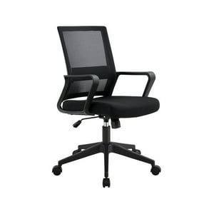Arthome - Silla De Oficina Ejecutiva Paris Ergonomica Color Negro Bm-698