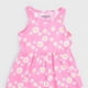 thumbnail image 3 of Vestido Niña Kids Skater Rosado Floral Corona, 3 of 5