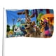 thumbnail image 1 of Pupstruction Bandera impresa con temática, regalo perfecto para fanáticos, amigos y familiares, y adecuada para actividades al aire libre e interiores, decoraciones de fiesta. 90 cm × 150 cm., 1 of 6