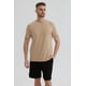 thumbnail image 1 of Polera Hombre Slim Beige Oscuro, 1 of 4