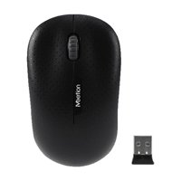 Mouse De Oficina Inalambrico Negro Meetion R545