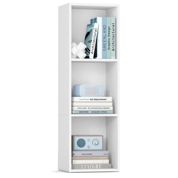 Estantería VASAGLE Custos de 3 niveles 24 x 30 x 95 cm, blanca