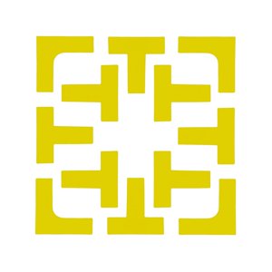 Magideal - Líneas De Marcador De Cancha De Pickleball, Marcadores De Límite, Líneas Amarillas, Juego De Marcado Al Aire Libre, Equipo, Línea De Cancha De Tenis,