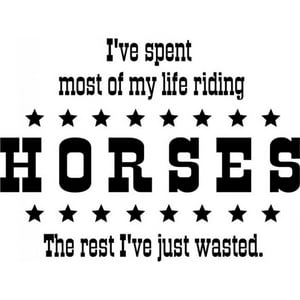 Rienda Libre Graphics - Decomural Riding Horses Cowboy Ws-17025