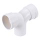 thumbnail image 1 of Divisor de Conducto de 3 Vías Uxcell, 2"x2"x2" (Enchufe x Enchufe x Espiga) Adaptador en Forma de Y para Tubería, Blanco, 1 of 6