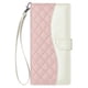 thumbnail image 2 of Funda Tipo Cartera Acolchada para Samsung Galaxy S21 con Bloqueo RFID Ranuras y Correa Rosa, 2 of 5