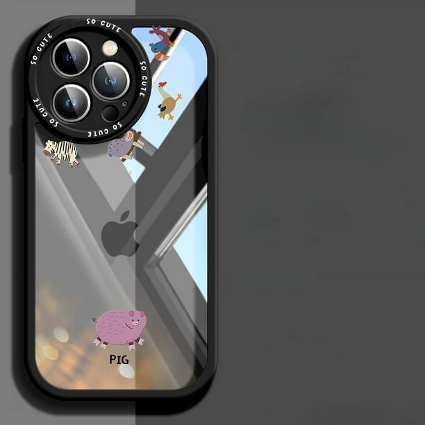 New For Apple 14promax Phone Case Suitable For IPhone13, 13pro Max, With Full Coverage Silicone, Anti-drop, Transparent, High-end 12pro, 11, 12 Pro Max, Simple And Elegant Couples Phone Case