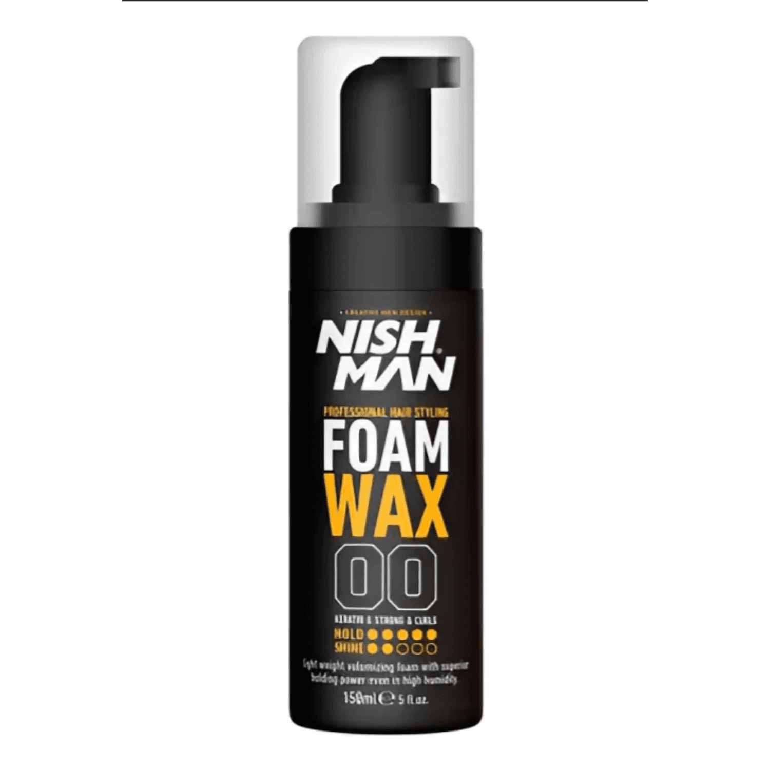 Nish Man - Nishman - Foam Wax Volumen Y Rizos Fuertes 150ml