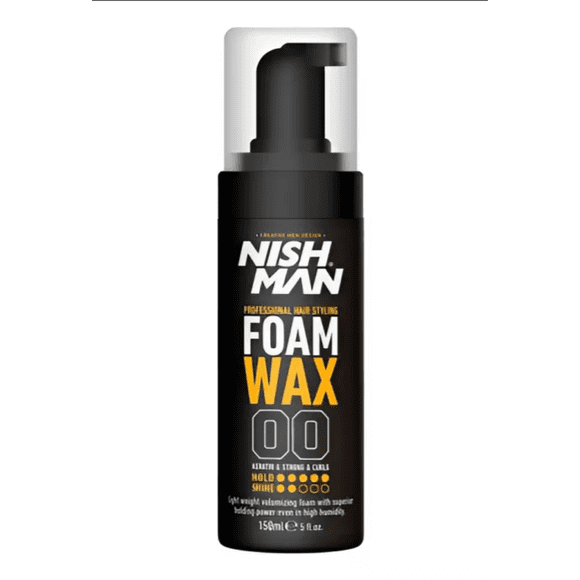 Nishman - Foam Wax Volumen Y Rizos Fuertes 150ml