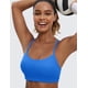 thumbnail image 3 of Sujetador deportivo CRZ YOGA Butterluxe para mujer, acolchado en la espalda en Y, azul, 3 of 4