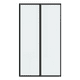 thumbnail image 2 of Mampara Ajustable 120-130 x 190CM Marco NEGRO, 2 of 3