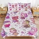 thumbnail image 1 of Animal Crossing Comforter Set 3 Pieces Quilt Cover Set Soft Bedding Sets for All Seasons, 1 of 5
