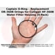 thumbnail image 3 of Juntas tóricas Captain O-Ring OR-360B para Culligan HF-360B (paquete de 4), 3 of 7