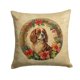 thumbnail image 1 of Cojín Cavalier Spaniel Christmas, 1 of 5