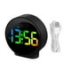 thumbnail image 2 of Reloj Digital Reloj De Mesa De Regalo Ajustable Para Mesita De Noche Sala De Estar Negro, 2 of 2