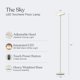 thumbnail image 3 of Brightech Sky Lámpara LED de Pie, Torchiere Superbrillante para Decoración de Salas y Oficinas - Regulable, Lámpara Alta con Luz Cálida para Dormitorio y Lectura - Crema, 3 of 9