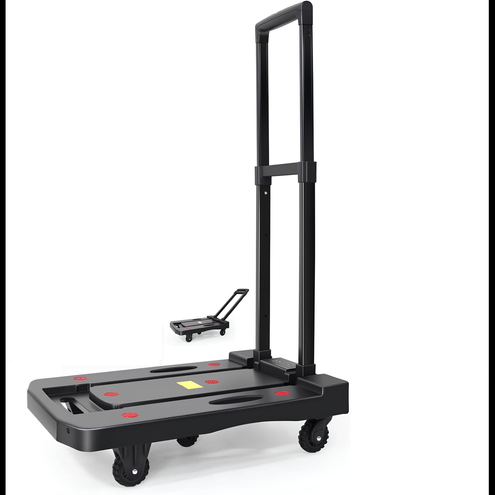 Space Home - Carrito Plegable Alta Resistencia 150 Kg Manilla Extensible