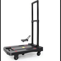 Space Home - Carrito Plegable Alta Resistencia 150 Kg Manilla Extensible